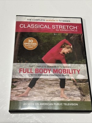 Classical Stretch Essentric Complete Season 11 DVD 4-Disc Set Full Body Mobility