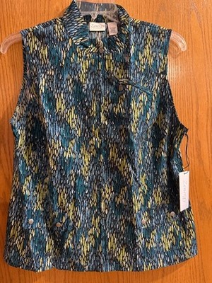 Chicos Size 2 (12/14) Zenergy Neema Lil Snake Charlie Vest