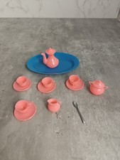 Vintage Mini Dollhouse Tea Party Cup Serving Set