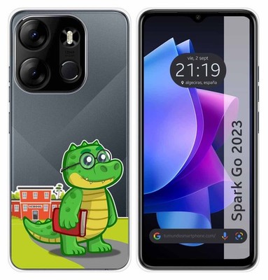 Tumundosmartphone Custodia in silicone per Tecno Spark