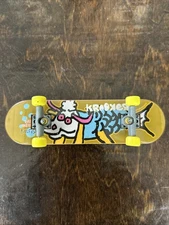 Krooked Dan Drehobl Bull Fish Tech Deck Fingerboard 2008-2012 Era 96mm