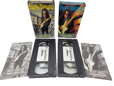 Music Video VHS YNGWIE MALMSTEEN Lot of 2 Play it Loud 1995 w/ Booklets 1st 2nd