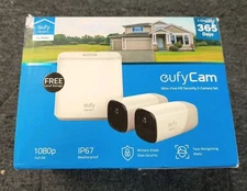 Anker eufyCam 1080p Wireless Home Security Camera System  2-Camera Kit OBN, B3