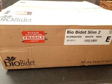 Bio Bidet Slim 2 Electric Toilet Seat Elongated Warm Water Heated Remote NEW 