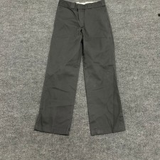 Dickies Pants Mens Size 29x30 Charcoal Gray 874 Original Fit Straight Leg