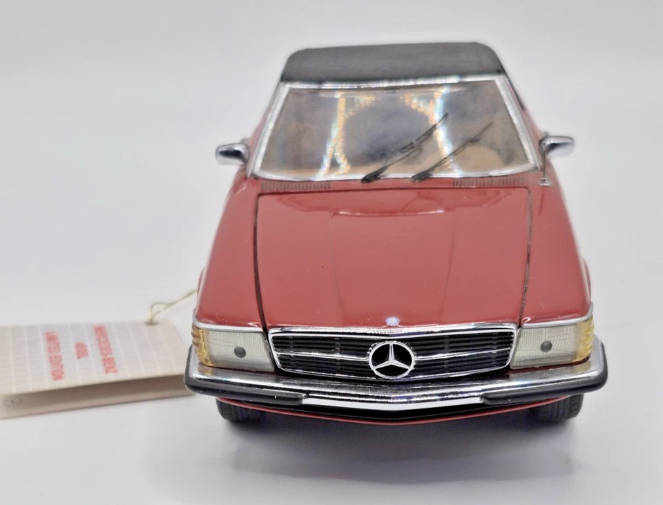 Coche diecast Franklin 1973 Mercedes Benz 450SL como nuevo sin caja Foto 3 de 4