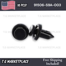 Set of 10: OE Spec Nylon Bumper Retainer Clips For Honda  Acura # 91506-S9A-003