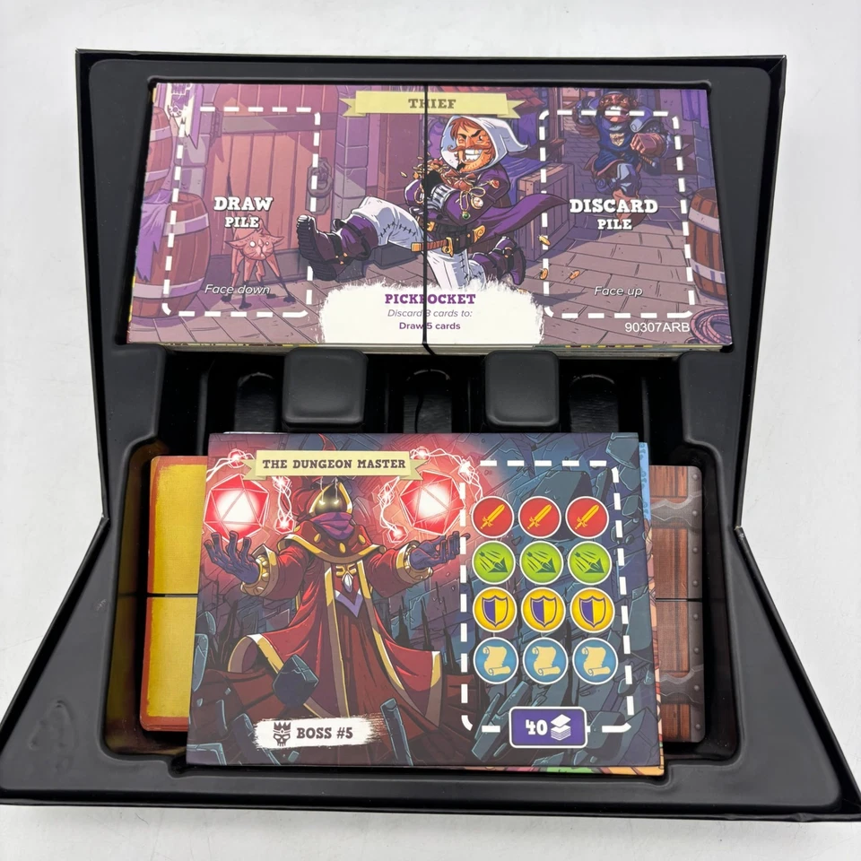 5-Minute Dungeon Card Game COMPLETE Spin Master 2016 Connor Reid Battle - Image 4 of 4