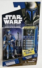 Hasbro Star Wars The Clone Wars Mandalorian Warrior CW29 3 3 4 Inch Figure