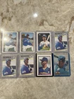 (8) Ken Griffey Jr. MLB Baseball Card Lot 1989 Fleer Bowman Stadium Club RC Rare