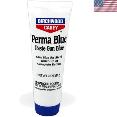 Fast-Acting Long-Lasting Perma Blue Paste/Liquid Gun Blue for Steel, Touch-Up...