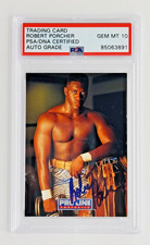 1992 Pro Line Portraits Robert Porcher RC On-Card PSA/DNA 10 Auto Lions Rookie. rookie card picture