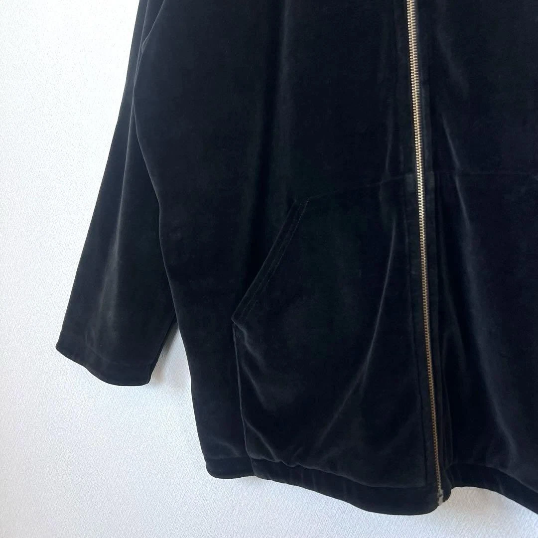 Rara mezza giacca Tom Ford epoca Gucci anni 90 lusso velluto con cerniera nera