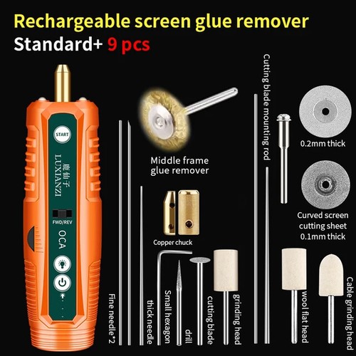 Electric OCA Glue Adhesive Remover Tools For Cell Phone LCD Screen Repair Set - Picture 12 of 13