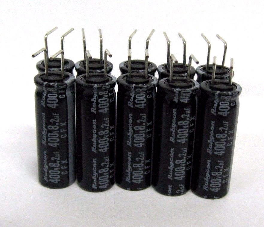 8.2uF 400V (10x) Electrolytic Capacitors 400V 8.2uF Volume 8x23 mm 