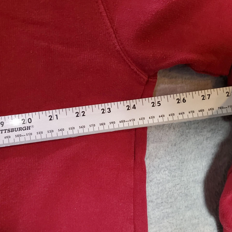 Primitive Men Sweatshirt XL Red Hot Babe Graphic Crew Neck Long Sleeve - Image 4 of 4