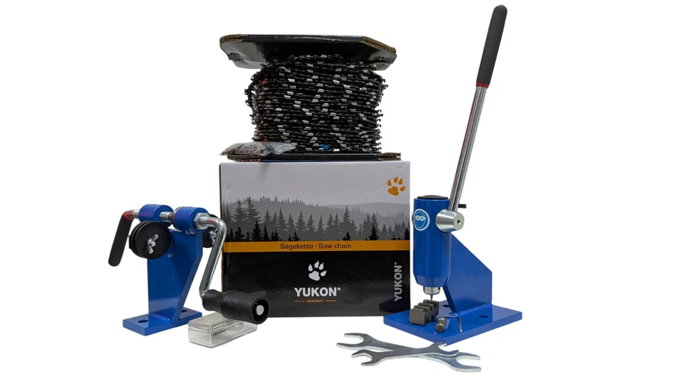 Sägeketten Rolle 3/8P 1,1 1640 TG +Entnietgerät + Vernietgerät + Nieten + Umverp - Bild 2 von 4