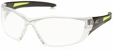 Edge Eyewear SD111-G2 Delano G2 Safety Glasses - Black Temples - Clear Lens