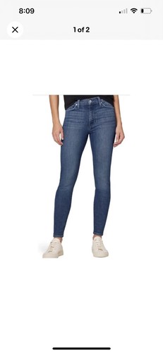 Hudson Womans High Rise Blair Ankle Skinny Blue Jeans Stretch 29 NWT $185 - Picture 7 of 7