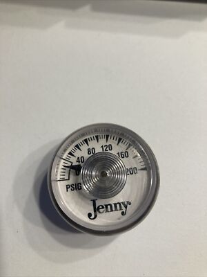 DEWALT , DEVILBISS Z-D23004 EMGLO, JENNY PG18 PRESSURE GAUGE 200 PSI 1/8'' MPT