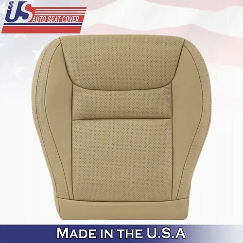 Cubiertas inferiores de cuero tostadas para conductor y pasajero Toyota Highlander 2001 2002 2003 Foto 2 de 4