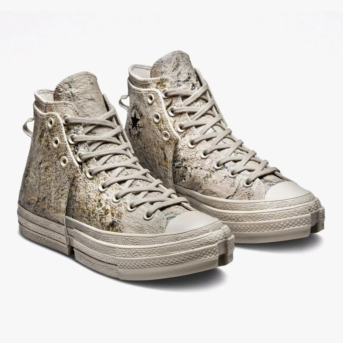 Converse x Feng Chen Wang 2-in-1 Chuck 70 High Top in Grey/Grey/Grey -  Converse Canada