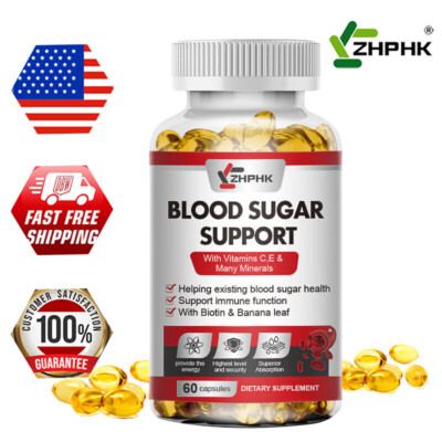 #ad Blood Balance Blood Sugar Support amp; Blood Pressure Supplement 60 Cap Non GMO $11.70