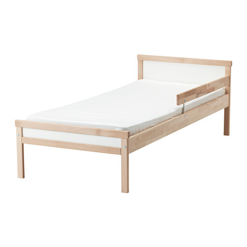 Single Bed Frame With Slatted Base Ikea Sniglar Beech 70x160 Cm Single Bed Frame With Slatted Base Ikea Sniglar Beech 70x160 Cm Inc Mattress Ebay