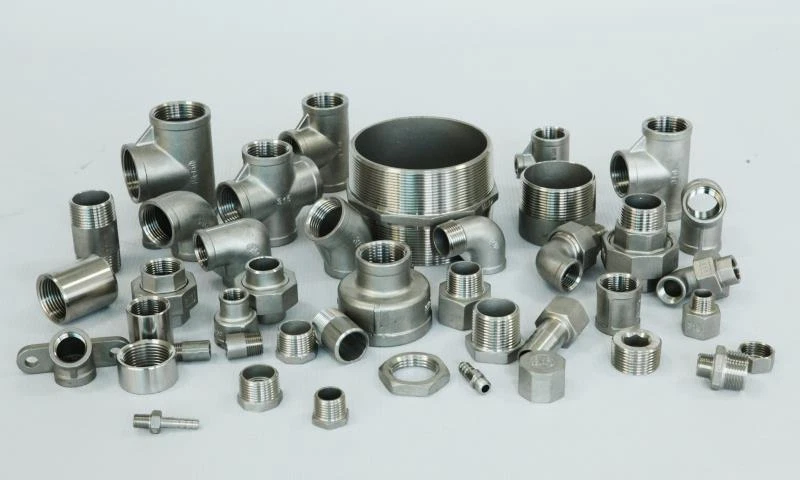 TEE 150# 304 STAINLESS STEEL 1/8" NPT FITTING BREWING PIPE FITTING - Image 2 of 2