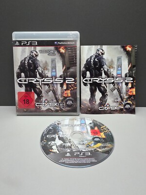 CRYSIS 2 + ANLEITUNG SONY PLAYSTATION 3 PAL KOMPLETT OVP CIB PS3 USK 18