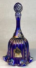 Fenton Art Glass Cobalt Carnival Faberge Bell