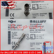 New Proximity Switch Sensor 10-30VDC 200mA For BALLUFF BES 516-3005-G-E5-C-S49
