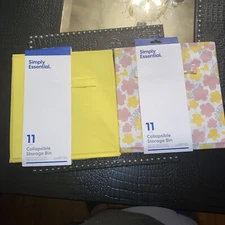 Simply Essential Collapsible Storage Bins Lot Of 2 Bed Bath And Beyond