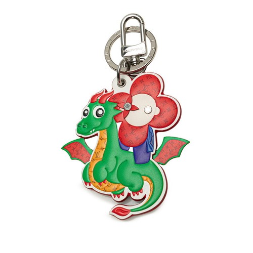 LOUIS VUITTON LV Dragon Vivienne Charm Schlüsselanhänger M01466 Damen 【Gebraucht】