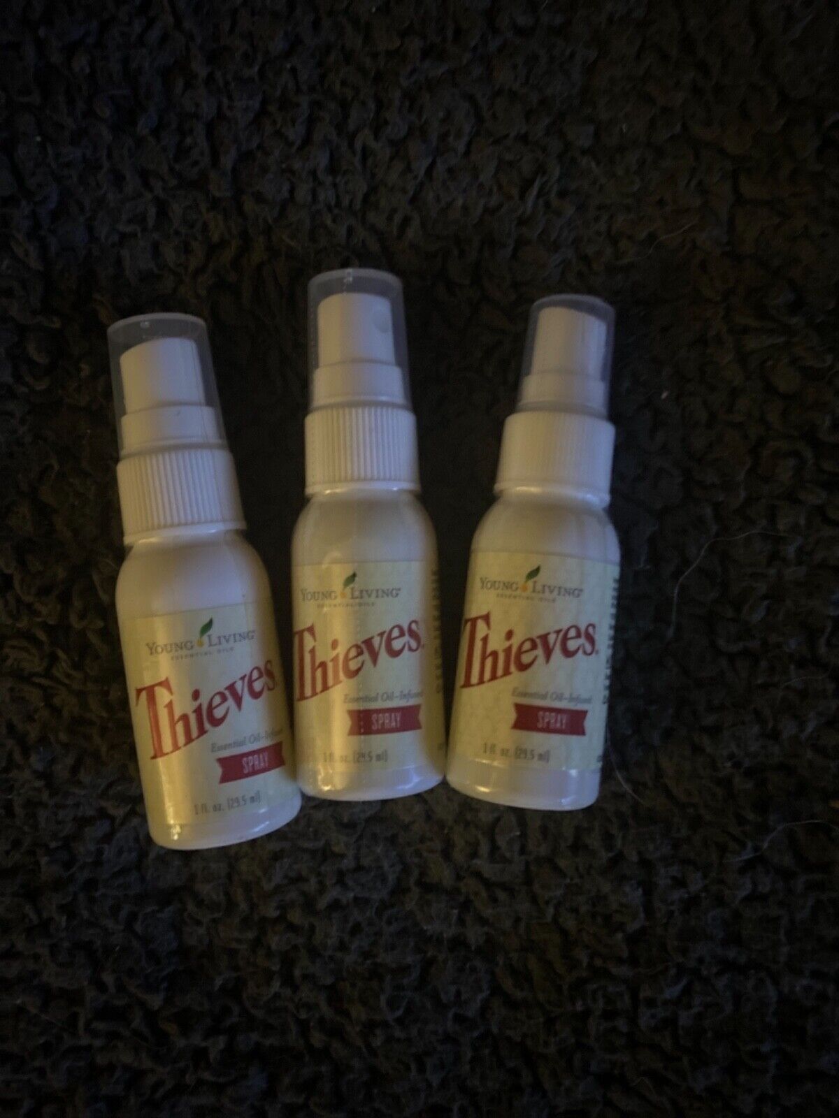 Young Living Thieves 1oz spray 3 pack free shipping