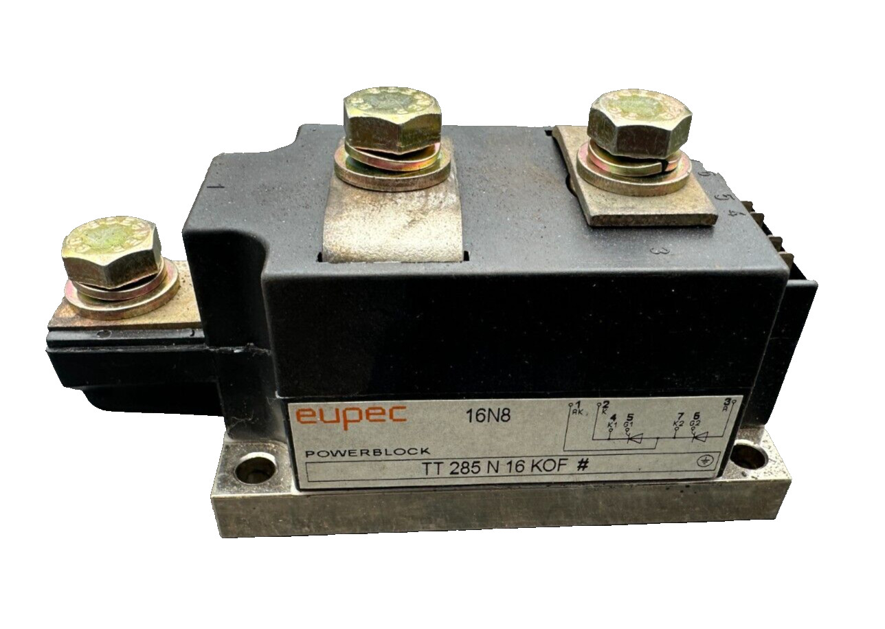 Thyristor TT 285 N16KOF EUPEC CELES avec isolation thermique renforcée 1600V