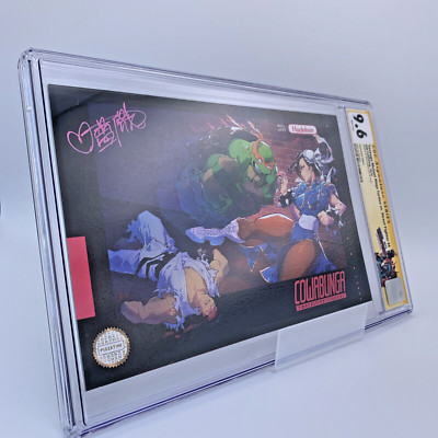 TMNT Vs Street Fighter #4 Convention Edition CGC 9.6 Signature Series Rose Besch