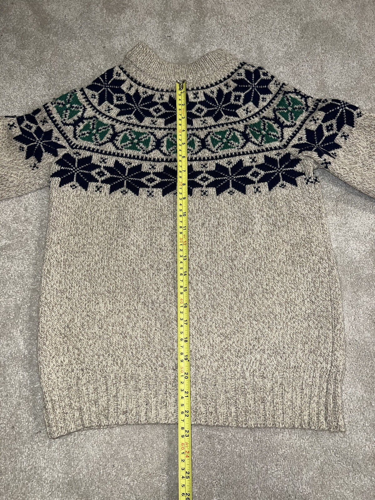 Woolrich Jumper Women’s, Medium, Beige, Fairisle. eBay