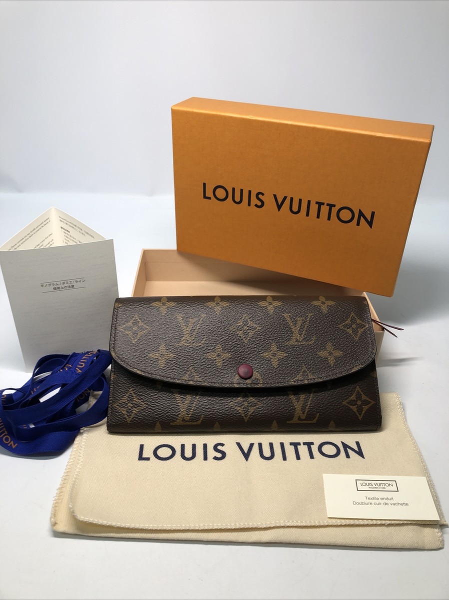 LOUIS VUITTON M60136 Portefeuille Emily Long Wallet Monogram LOUIS VUITTON M60136 Portefeuille Emily Long Wallet Monogram