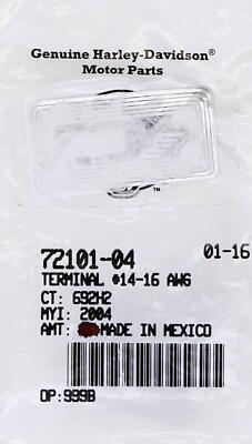 ℕ Genuine Harley-Davidson Terminal Part Number - 72101-04 | eBay