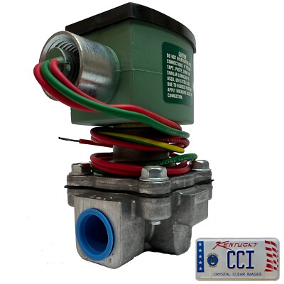 ASCO Red Hat 8215G23 - 1/2'' N/O 0-125 Shutoff Valve  SC8215G23 120 Volt 60 Hz