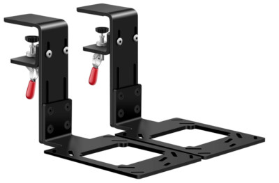 Meza Mount-Set of 2 Heavy Duty Hotas Desk Mounts Compatible with Thrustmaster
