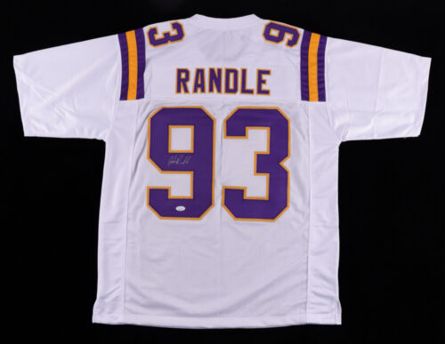 John Randle Signed Minnesota Vikings Jersey (JSA Holo) 7xPro Bowl Defensive Tckl - Picture 1 of 5