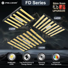 PHLIZON 1000W/640W Foldable W/SAMSUNG LED Grow Light Grow Lamp Indoor Hydroponic