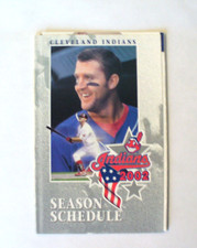 MLB - Cleveland Indians 2002 Season Pocket Schedule