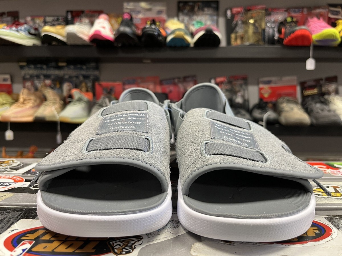 New Air Jordan LS Slide Cool Grey 2021 Size 9 Rare Authentic  display picture 1
