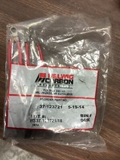 Helwig Carbon 37-123721 Motor Brushes 1-3/4"L 1-1/4"W 3/8"H 3-1/2" Wire Length