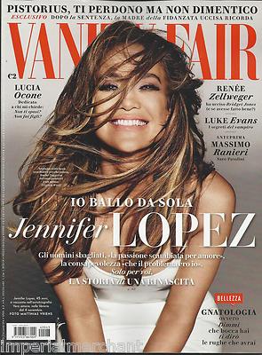 Vanity Fair Magazine Jennifer Lopez Oscar Pistorius Luke Evans Renee Zellweger