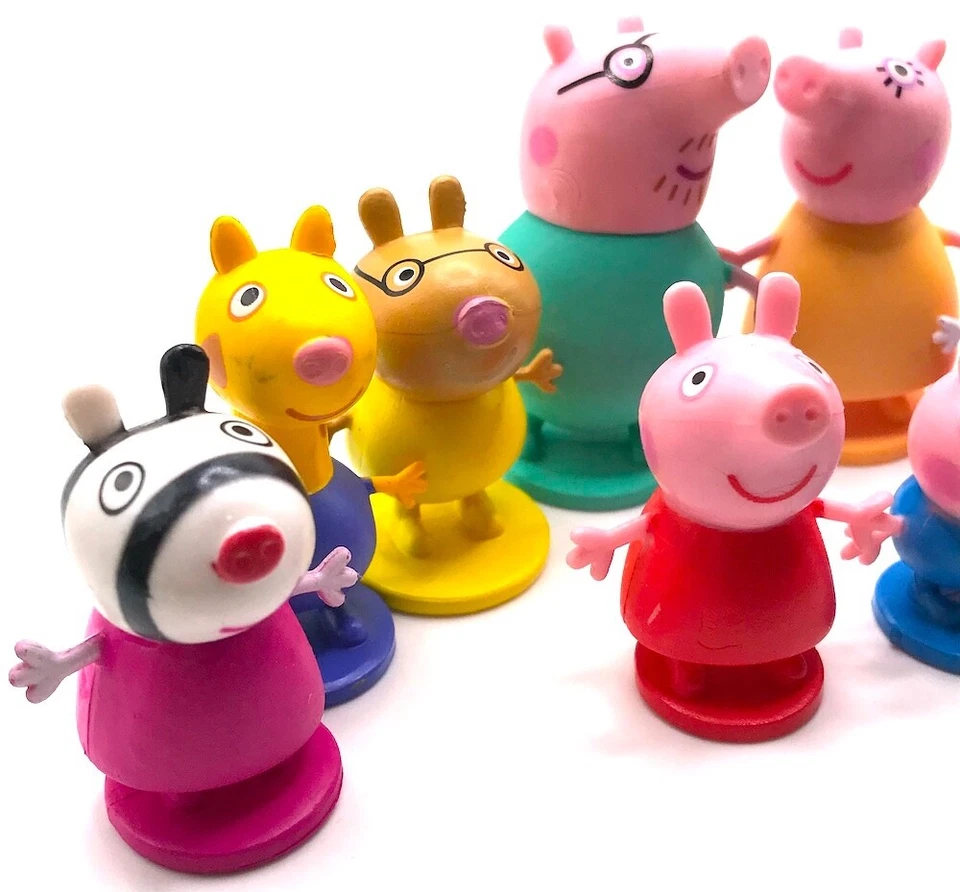 PEPPA PIG Figura Juego NICKELODEON Nick Jr PVC JUGUETE Papá MOMIA George DANNY! Foto 2 de 4