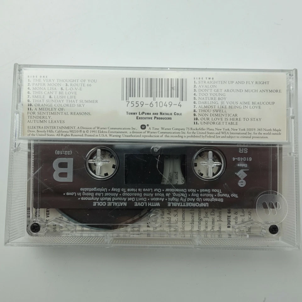 Natalie Cole With Love Unforgettable (Cassette) - Image 2 of 2